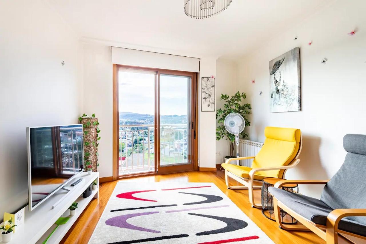 Apt Soleado Y Silencioso - Garaje- A 17 Min Andando Del Centro De Pontevedra Eksteriør bilde